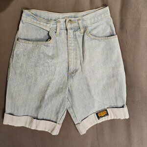 T.C.F.S. High Waist Juniors Denim Shorts